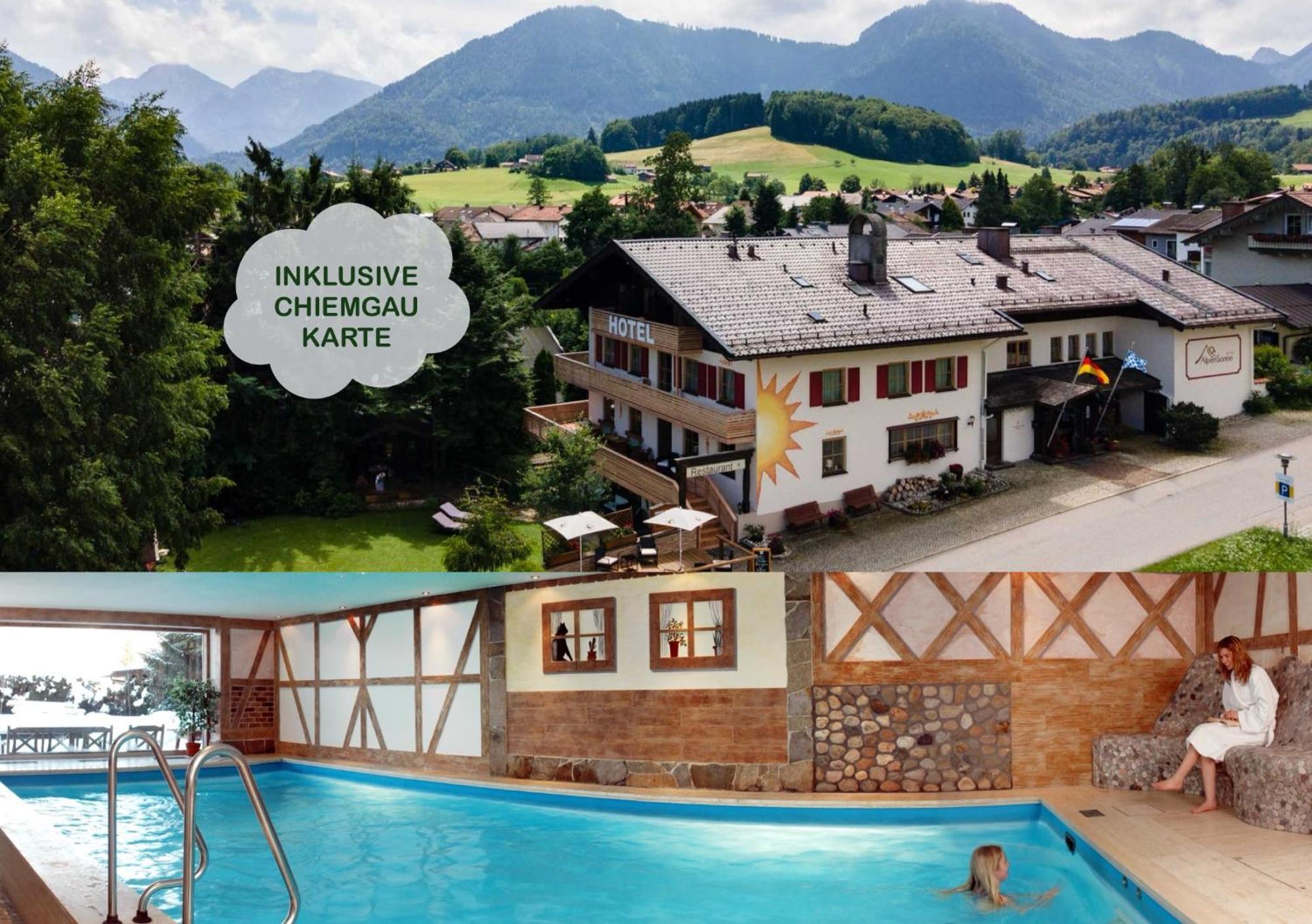 Hotel Alpensonne Ruhpolding Chiemgau Karte Extérieur photo